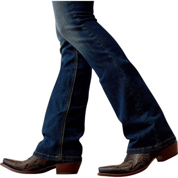 2025 Ariat Womens R.E.A.L. Perfect Rise Stretch Rosa Boot Cut Jean 10027713 - Lita